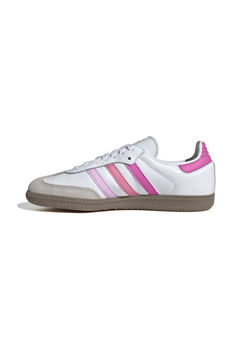 Scarpe Adidas Samba OG Bianco Rosa Bambini ADIDAS ORIGINALS | Sneakers | JP5494-